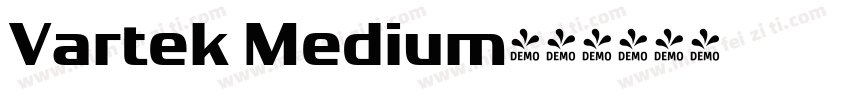 Vartek Medium字体转换
